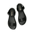 thumbnail image 3 of DREAM PAIRS Women's Ankle Strap Flat Sandals Open Toes One Band Buckle Summer Dressy Sandals, 3 of 7