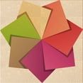 thumbnail image 1 of Ahgly Company Indoor Square Patterned Grapefruit Red Area Rugs, 7' Square, 1 of 6