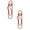 Red, variant on Metal Pen Clips - Pack of 2 Paper Clip Pen Holders for Notebooks and Papers, Paper Clip Stationery Tool, Metal Pen Clip Holder and Pen Holder Clip, 0.78"x2.75", Rose Gold