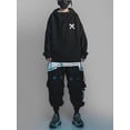 thumbnail image 6 of Niepce Inc Streetwear Techwear Black Hoodie (Men's), 6 of 13