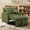Moss, variant on ReNest Modern Convertible Chair Bed with Adjustable Backrest, Pull-Out Chaise Lounge, Stone Fabric, Space-Saving Design,Single