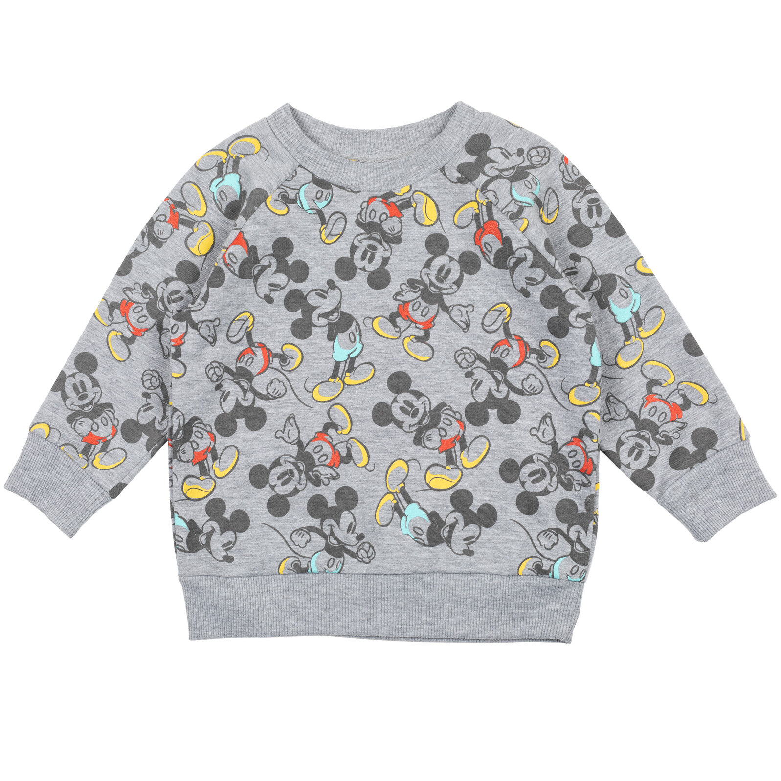 Disney Mickey Mouse Infant Baby Boys French Terry Sweatshirt and Shorts - image 5 of 5