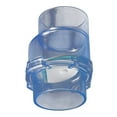thumbnail image 3 of UPVC flap transparent check valve Drainpipe Non-return Flap Valve check valve Combination sets Kitchen sewer deodorizationm 50mm, 3 of 4