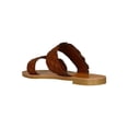 thumbnail image 3 of Women Basket Weave Double Band Slide Sandals 18395, 3 of 6