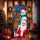 thumbnail image 3 of Yhmxh Tapiz para puerta de Navidad, 3 of 6