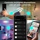 thumbnail image 5 of Cámara de Seguridad Exterior WiFi con Lámpara Visión Nocturna Sensor de Movimiento Compatible con App móvil y Asistentes de voz Tecnolite, 5 of 7