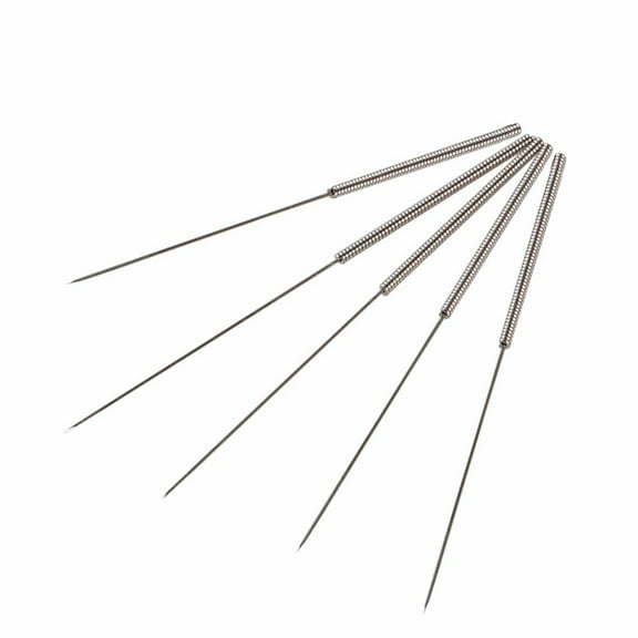 Moluckfu Nozzle Cleaning Needle 3D Printer Extra Hardened Steel Nozzle Maintenance 5 Pcs