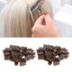thumbnail image 3 of Grano De Granulo De Extensión De Cabello Con Punta En U, Resina De Granulo De Extensión De Cabello, 2 Bolsas De Unión Segura, Portátil, Inodoro Para Peluquería, 3 of 7