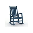 thumbnail image 3 of Bingirl 1-Pack Home Garden HDPE Oversized Rocking Chairs for Outdoor Use - All-Weather Resistant Poly Plastic Rocker with High Back, Heavy Duty Patio Rocking Chairs, 3 of 8