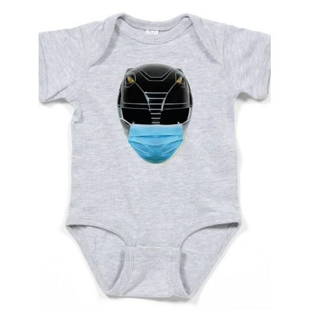 

CafePress - Power Rangers Black Ranger Wearing A - Cute Infant Bodysuit Baby Romper