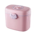 thumbnail image 1 of Contenedor portátil, Soporte para refrigerios de frutas, Ligero para viajes al aire libre, Presión Talla L Rosa Zulema dispensador de fórmula, 1 of 8