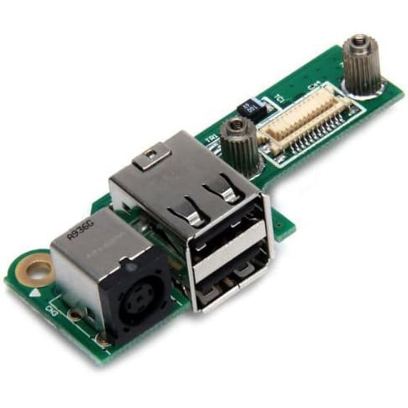 New Laptop DC Power Jack USB Board Replacement for Dell Inspiron 1525 1526 Series, PP29L 07533-2 48.4W006.021