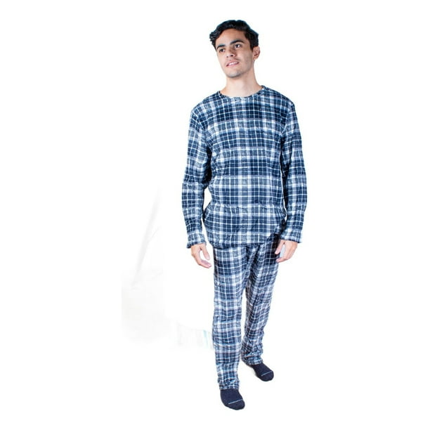 Pijama Para Hombre Tela Polar Estampada