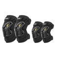 thumbnail image 1 of BSDDP Paire Universelle de Genouillères et Coudières pour Adultes Protection pour Vélo Moto Cyclisme Course Quatre Saisons, 1 of 1