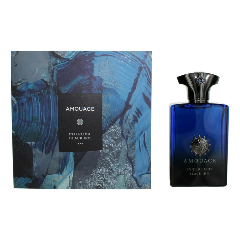 Amouage 3.4 oz Interlude Black Iris Man Perfume Spray, Eau De