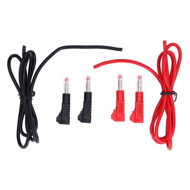 Conectores tipo banana, conectores tipo banana de 4 mm, cables de prueba antichoque, conectores tipo banana, muy versátiles