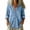 Light Blue, variant on Ltctricy Women's Button down Denim Shirt Collared Casual Long Sleeve Tops Fall Loose Fit Trendy Jean Shirt