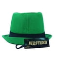 thumbnail image 6 of WESTEND Unisex Short Brim Fedora - Great for St. Patrick's Day-Green, 6 of 7