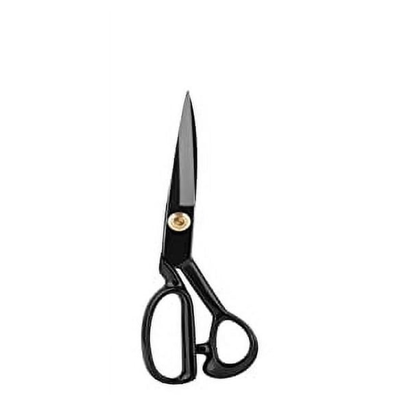 Left Hand Sewing Scissors (25.5cm) - Fabric Tailor Scissors, Left Hand Tailor Scissors for Cutting Fabric, Leather, Clothes, Paper, Raw Materials