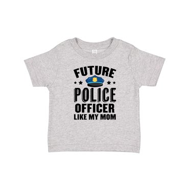 Inktastic Future Police Officer Like My Mom Boys or Girls Baby T-Shirt