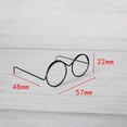 thumbnail image 3 of Gafas pequeñas universales para muñecas, juguete de alambre de acero galvanizado, accesorios de juguete, marco de gafas, 3 of 6