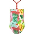 thumbnail image 3 of Harry Bear Girls Tropical Pattern Swimsuit Sizes 7-14, 3 of 3