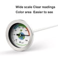 thumbnail image 3 of Stainless Steel Soil Thermometer Long Probe Temperature Gauge Indoor Meter Planting Meter Test Sensor Composting Garden Accessories, 3 of 8