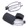 thumbnail image 1 of Unisex Folding Reading Glasses With Glasses Case Men Women Telescopic Legs Rotation Presbyopia Eyeglasses Vision Care Cycling Sunglasses PRD, 1 of 3
