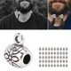 thumbnail image 5 of Cuentas De Barba, Estilo único Multiusos, 50 Unidades, Tamaño Perfecto, Cuentas De Barba Vikinga Para Accesorios De Joyería De Bricolaje Para Decoración De Cabello Para ANGGREK Otros, 5 of 8
