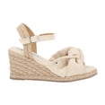 thumbnail image 2 of Sandalia De Plataforma Confort Con Yute Natural Lona Curry Premium Beige Para Mujer, 2 of 5
