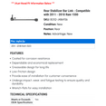 thumbnail image 2 of Rear Stabilizer Bar Link - Compatible with 2011 - 2018 Ram 1500 2012 2013 2014 2015 2016 2017, 2 of 2