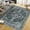 Green Tone, variant on Washable Area Rugs for Living Room 9x12 Neutral Vintage Distressed Floral Boho Soft Floor Rug Indoor Non Slip Carpet for Bedroom Green
