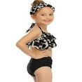 thumbnail image 3 of Ensemble Bikini Mère et Fille Léopard/floral Court Dos Nu Soutien-Gorge Haut Taille Haute Triangle Culotte, 3 of 7