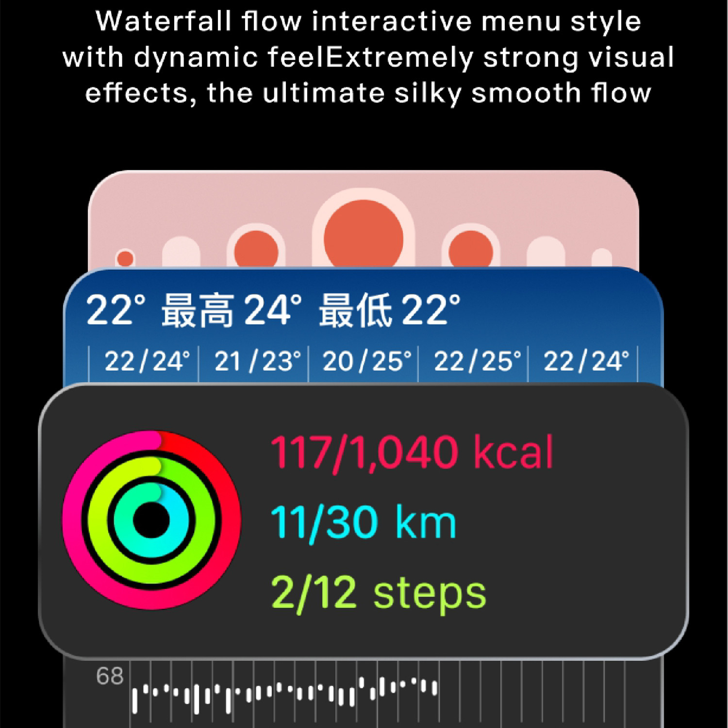 E EYAFA Hello plum 26 Smart Watch with 2.06 inch AMOLED Screen,1GB ROM,Support What's APP Message Reply,Man and Women's Smart Sports Watch