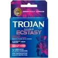 thumbnail image 6 of TROJAN Double Ecstasy Condoms 3 ea(1pack), 6 of 6