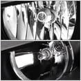 thumbnail image 4 of NUVISION for 11-18 VW Jetta Sedan 4Dr Black Housing Amber Corner Headlight Assembly, 4 of 6