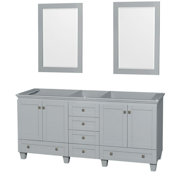 Acclaim 72 Inch Double Bathroom Vanity, 72 Inch Countertop With Double Sinks