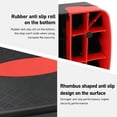 thumbnail image 4 of Plateforme d'Exercice Aérobique, Plateforme d'Exercice Efficace Hauteur Réglable pour Entraînement à la Taille Noir Rouge, Noir Violet, Noir Gris, 4 of 7