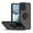Black, variant on For Motorola Edge 2023 Impact Metal Ring Holder Stand Magnetic Car Mount Protective Hybrid Case Cover Blue