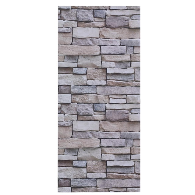 YLSHRF PVC Wall Sticker 3D Wallpaper, Wall Sticker, For Kitchen Living Room