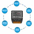 thumbnail image 4 of Anself 10A 12V/24V Solar Charge PWM Controller Charging Regulator for Solar Panel Battery Overload Protection, 4 of 10