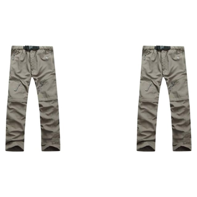 Pantalones de verano desmontables Sonducket 2 en 1 para hombre color Caqui METRO