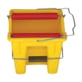 thumbnail image 1 of Cubo para trapeador con pedal de 14 l, herramienta práctica, fácil de usar, accesorios, ligero Amarillo, 1 of 9