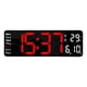 thumbnail image 1 of Reloj de Pared Digital Zulema LED Rojo, 1 of 7