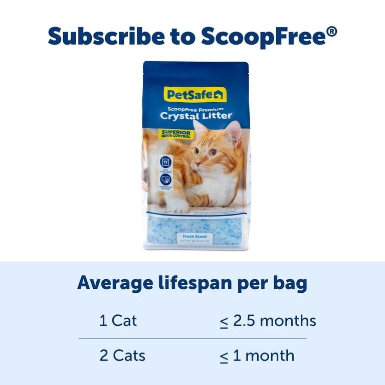 Premium Fresh Crystal Cat Litter, 10 lb photo 7