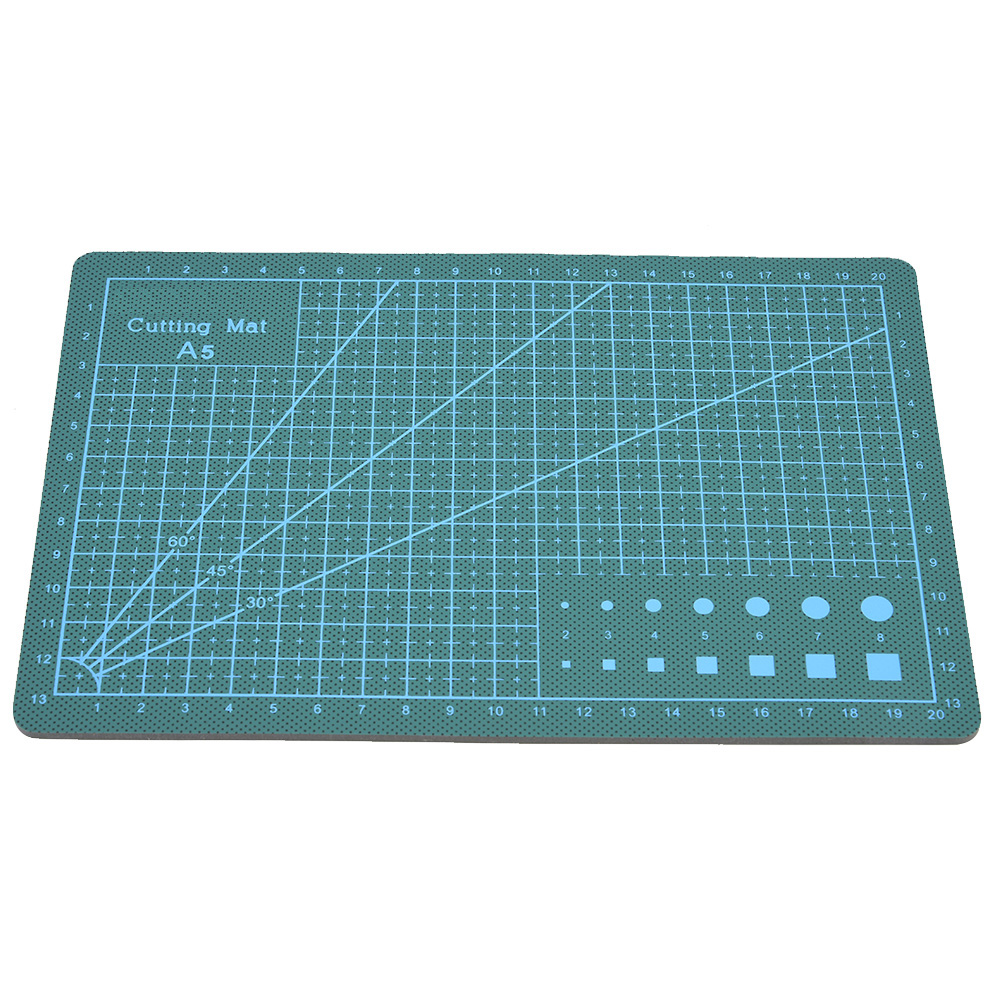 Tebru A5 Cutting Board, Grid Lines Cutting Board, A5 Grid Lines PVC