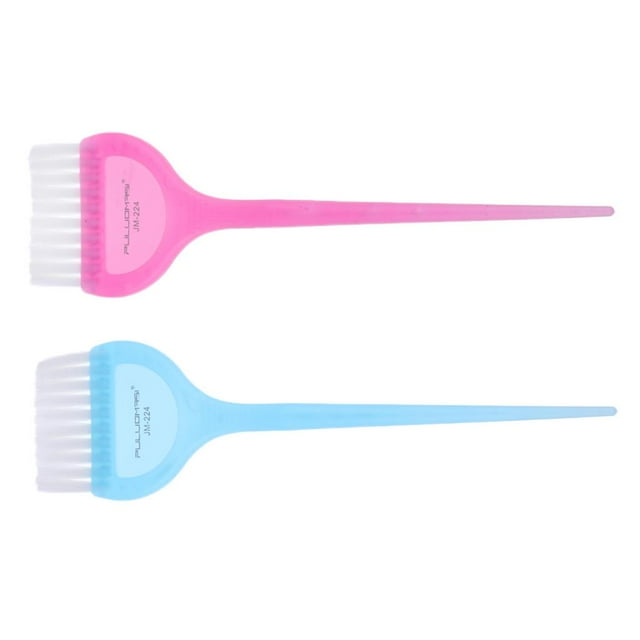 2 Piezas de Herramientas Cepillo de Tinte de cabellero de Salón de Plástico profesion para Teñir El Cabello Colco Brocha para teñir el cabello