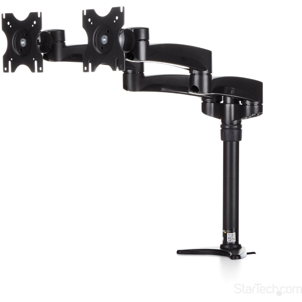 Desk Mount Dual Monitor Arm, Dual Articulating Monitor Arm