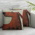 thumbnail image 3 of ONETECH Square Decorative Throw Pillow Case Cushion Cover Green Background, 3 of 5