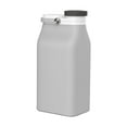thumbnail image 4 of 20.5oz Foldable Triple Leak Proof Lightweight Silicone Water Bottle For Travel And Sports Compact Collapsible Design (Grey), 4 of 5